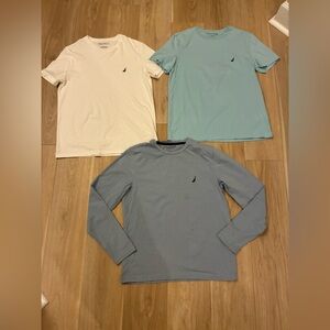 Nautica Men's Short & Long Sleeve Tees Bundle
